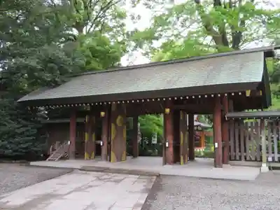 阿佐ヶ谷神明宮の山門・神門