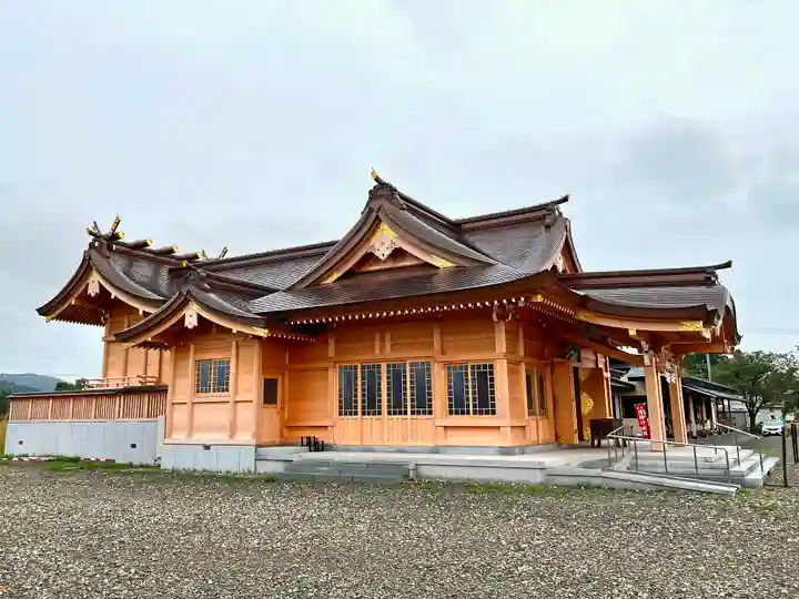 志賀理和氣神社の本殿・本堂