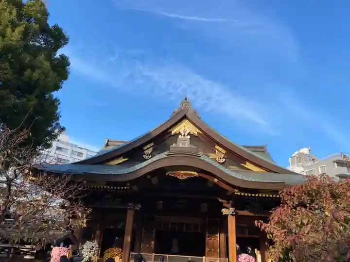湯島天満宮の本殿・本堂