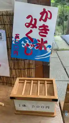 上川神社のおみくじ