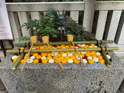 福徳神社（芽吹稲荷）の手水舎