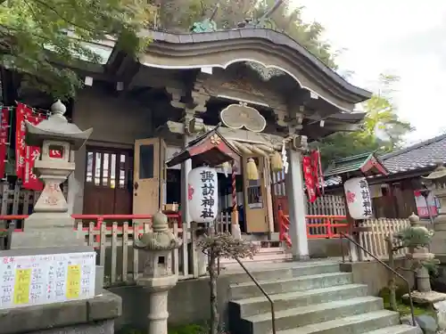 石川町諏訪神社の本殿・本堂