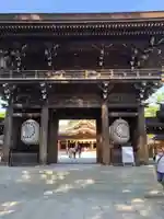 寒川神社の山門・神門