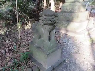 穴師坐兵主神社の狛犬