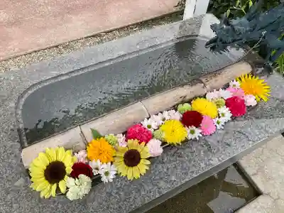 諏訪神社の手水舎