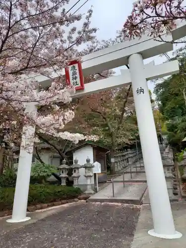 北山鹿島神社の鳥居