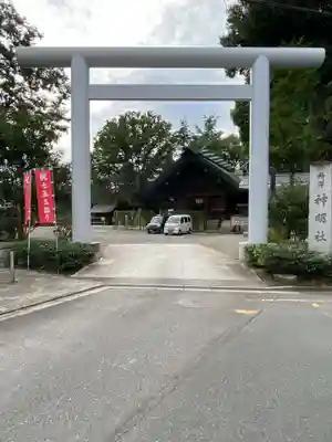 所澤神明社の鳥居