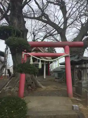 下妻神社の鳥居