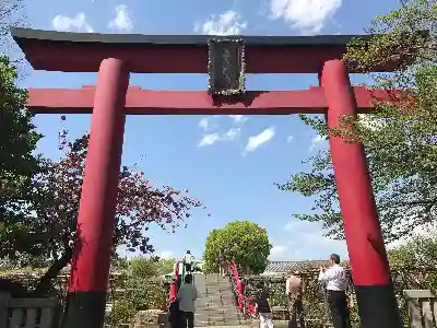 亀戸天神社の鳥居