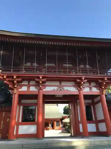 藤崎八旛宮の山門・神門