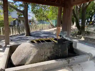 川原神社の手水舎