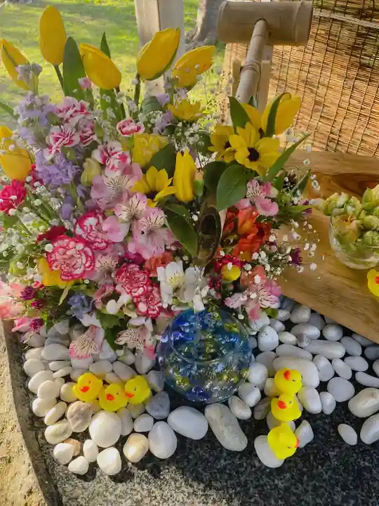 当別神社の手水舎