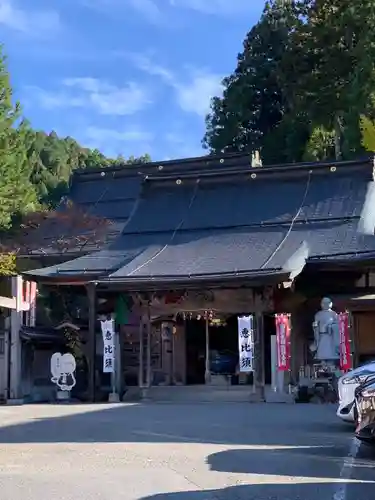 熊谷寺の本殿・本堂