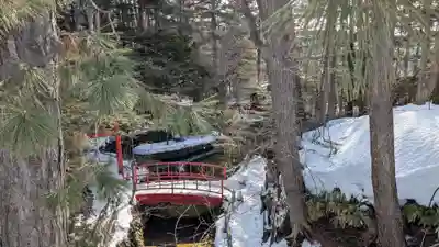 白石神社の景色