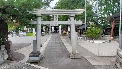 正ノ木稲荷 稲積神社の鳥居