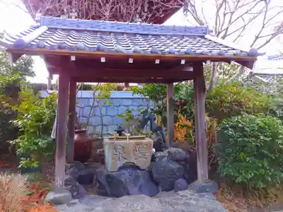 法通寺の手水舎