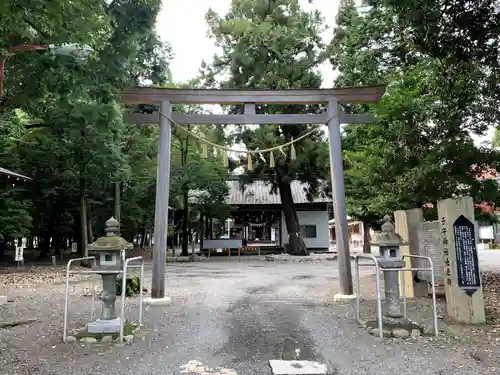 子守神社の鳥居