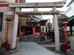 吉原神社の鳥居