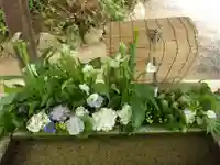 嘉川八幡宮の手水舎