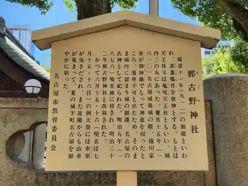 那古野神社の歴史