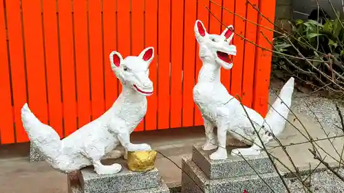 蛇窪神社の狛犬