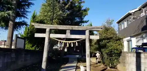 浅間神社の鳥居