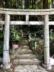雨宮神社の鳥居