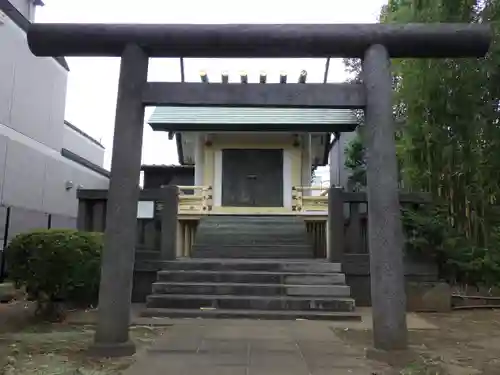 嶺天祖神社の鳥居