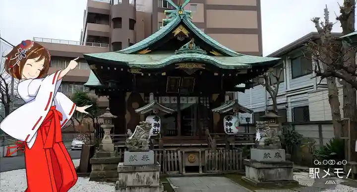 幸稲荷神社の本殿・本堂