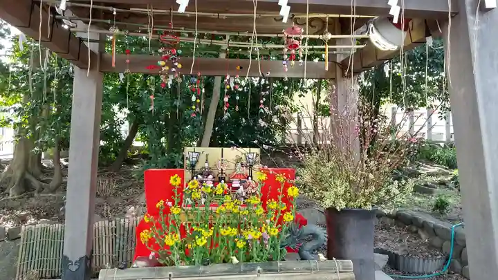 東海市熊野神社の手水舎