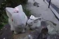 岡崎神社の狛犬