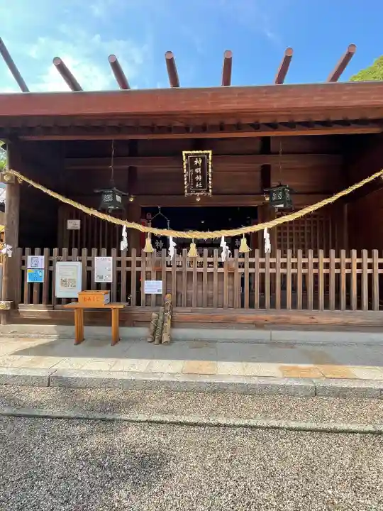 小垣江神明神社の本殿・本堂