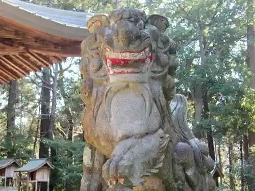 雨引千勝神社の狛犬