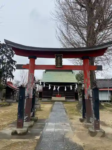 千勝神社の鳥居