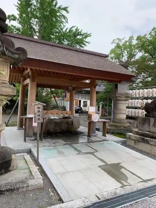 桑名宗社(春日神社)の手水舎
