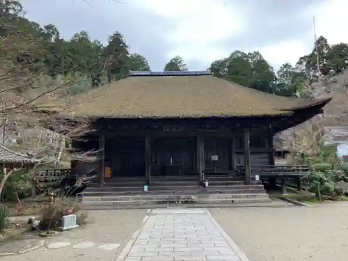 国宝　長寿寺の本殿・本堂