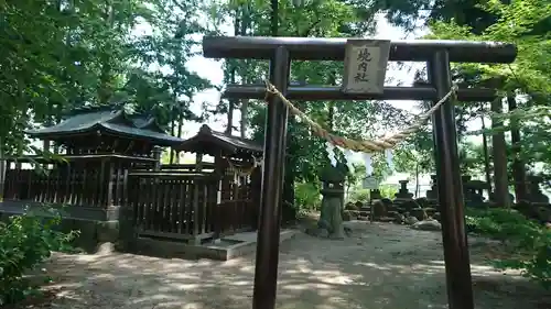 印鑰神明宮の鳥居