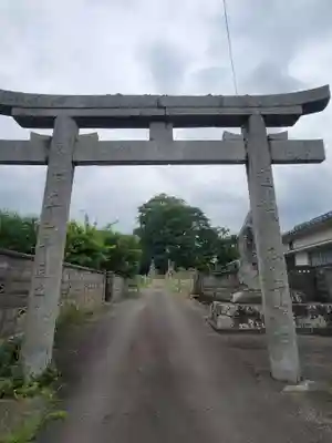 揚神社の鳥居