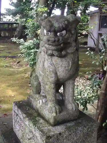 櫛田神社の狛犬