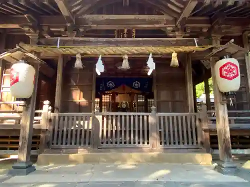 平濱八幡宮の本殿