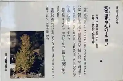 賀羅加波神社(広島県)