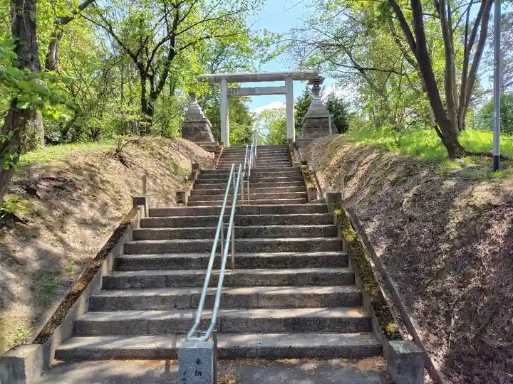 東神楽神社の鳥居