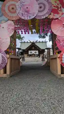 札幌諏訪神社の山門・神門
