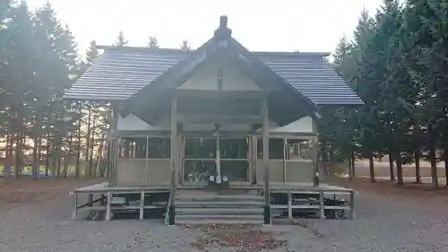 中士幌神社の本殿