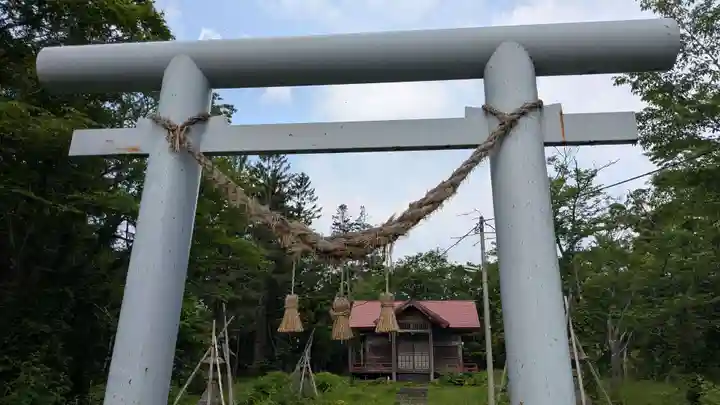 幌糠神社の鳥居