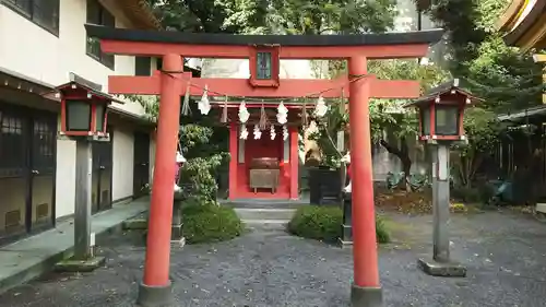 小梳神社の鳥居