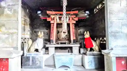 安名稲荷命社の本殿・本堂