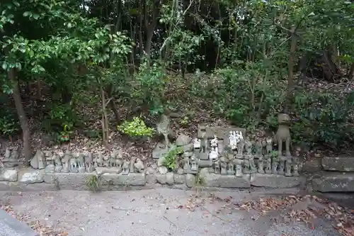 松江城山稲荷神社の狛犬