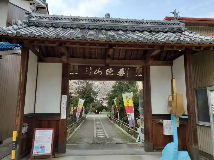 普陀山 妙法寺の山門・神門