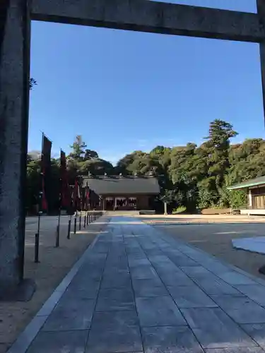 松江護國神社の庭園